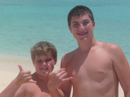 Jared, Parker, Cayman Islands, 2007